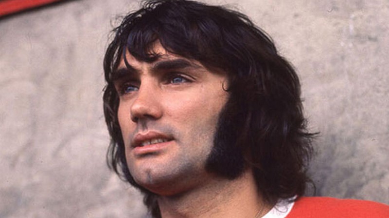 George Best là huyền thoại đầu tiên gắn liền với chiếc áo số 7 của MU