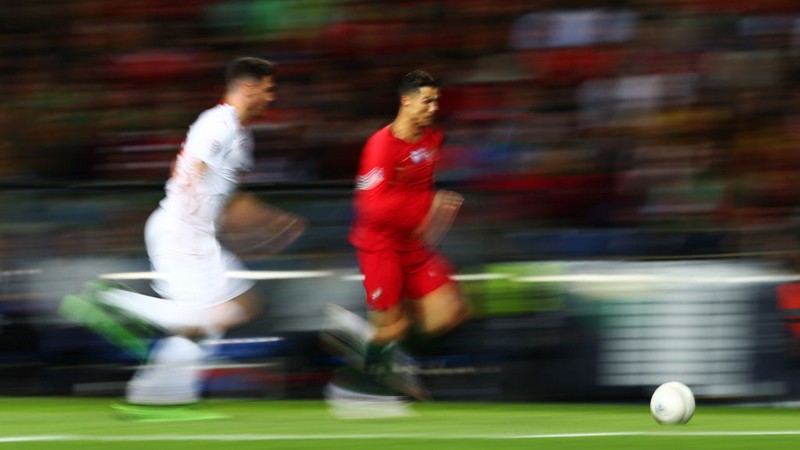 Không ít lần Ronaldo vượt được những kỷ lục về tốc độ trên thế giới
