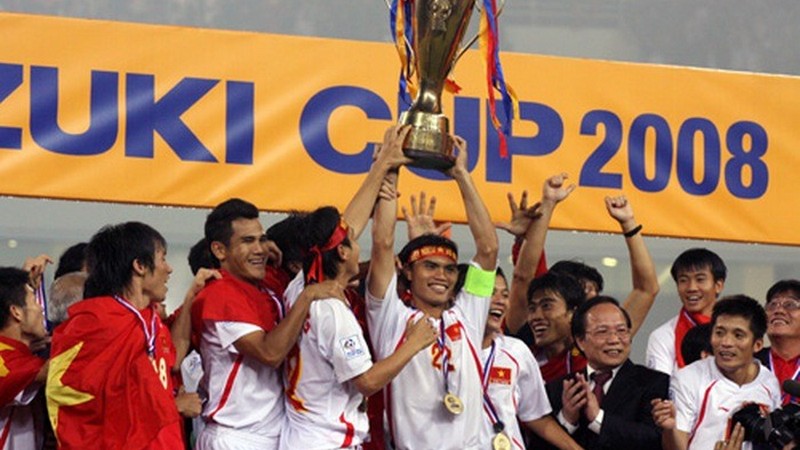 Lần đầu tiên Việt Nam lên ngôi vô địch là năm 2008