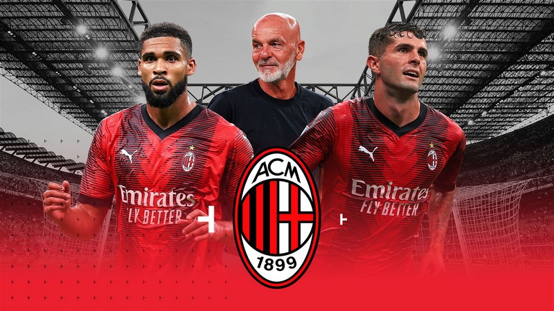 Sắc đỏ đen của AC Milan đã trở thành một biểu tượng trên toàn thế giới